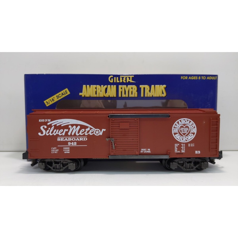 American Flyer 6-48334 S Gauge Seaboard Boxcar LN/Box