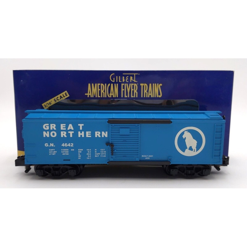 American Flyer 6-48343 S Gauge Great Northern Box Car #4642 LN/Box