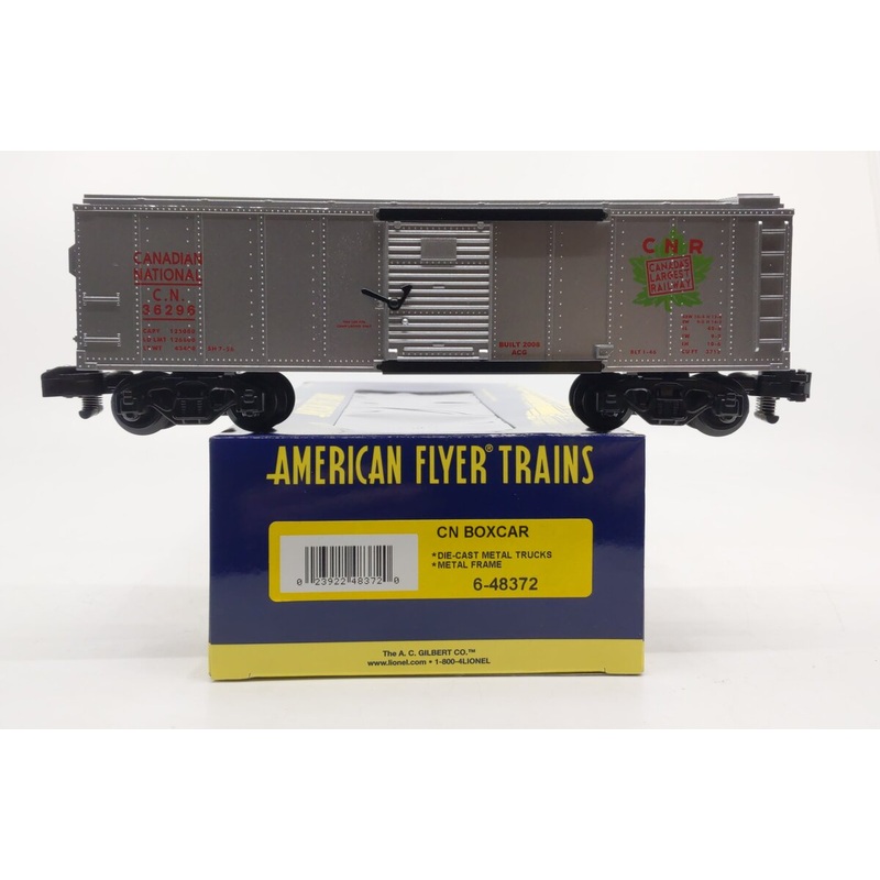 American Flyer 6-48372 S Scale Canadian National Boxcar #36296 NIB