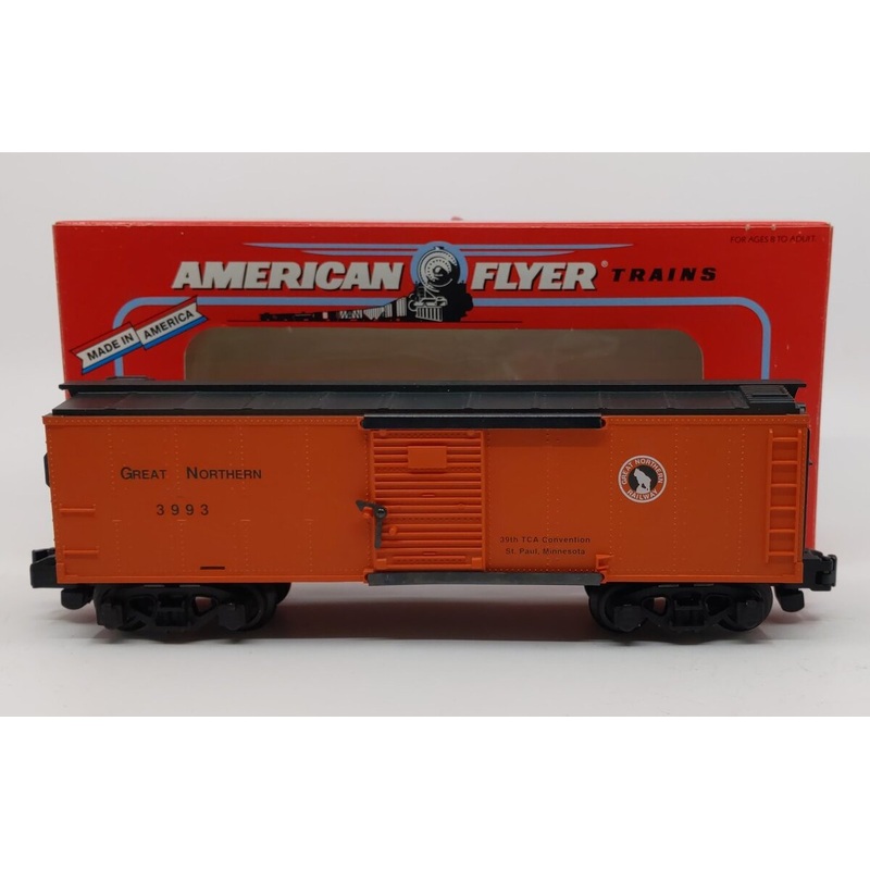 American Flyer 6-48482 S Scale Great Northern TCA Boxcar #3993 LN/Box