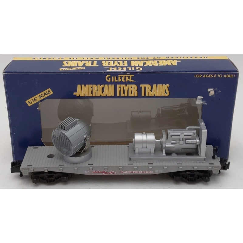 American Flyer 6-48516 S Scale Southern Pacific Operating Searchlight Car EX/Box