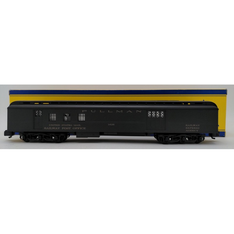 American Models S Gauge Pullman RPO 70′ Heavyweight Hi-rail Baggage Car #1626 LN/Box