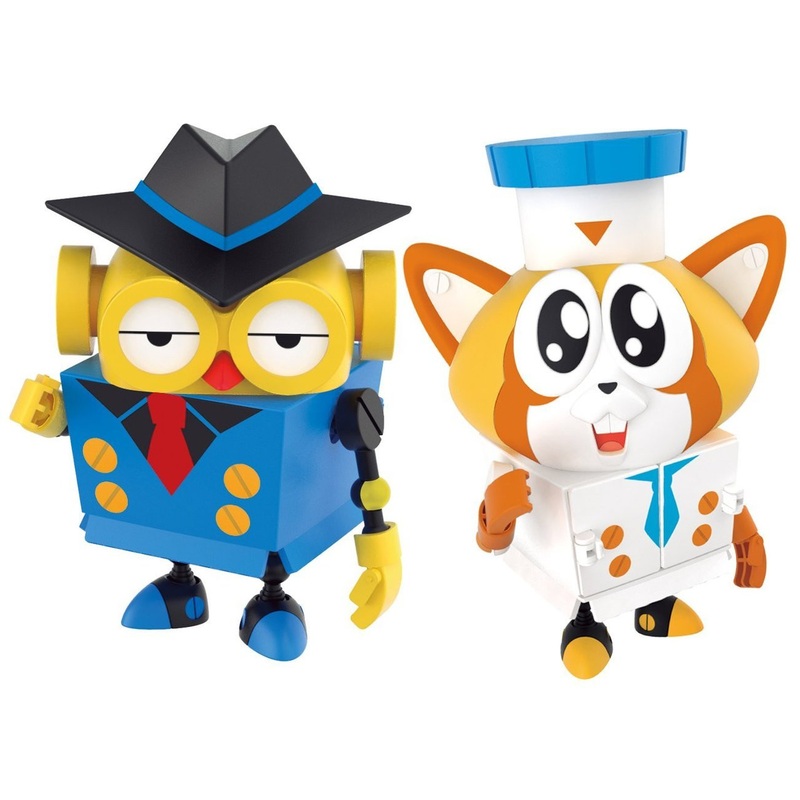 Bandai 240372 Pikachin Robot Spy Owl James & Patti of Gourmet Raccoon
