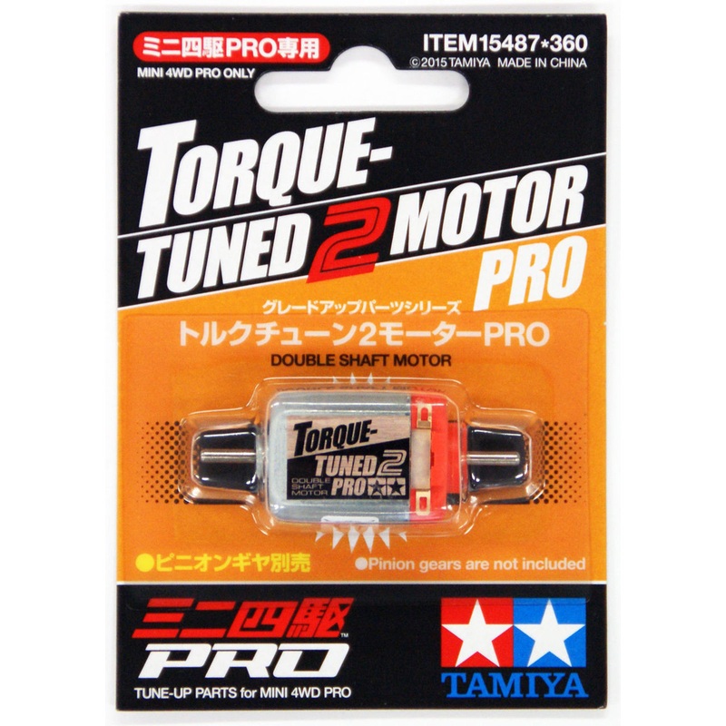 Tamiya 15487 Mini 4WD Torque-Tuned 2 Motor PRO
