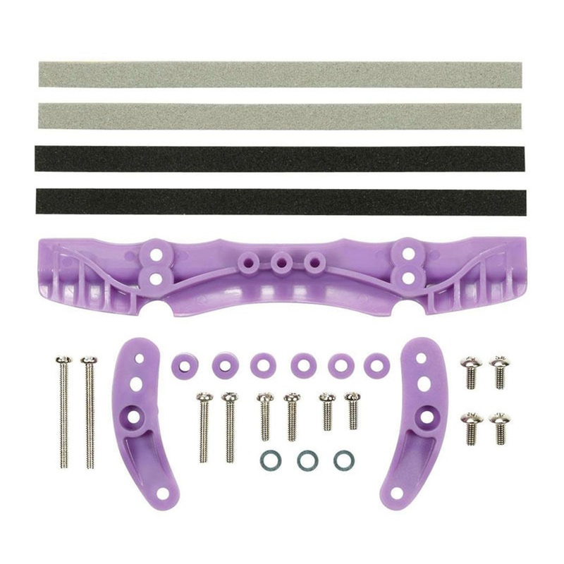 Tamiya 95214 Mini 4WD Brake Set for AR Chassis (Purple)