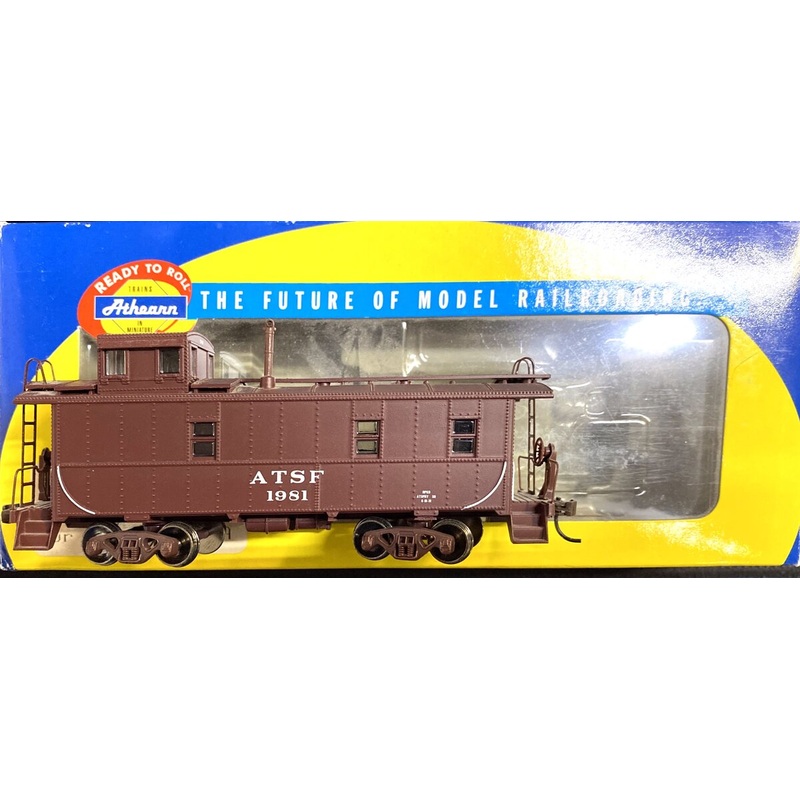 Athearn 74158 HO Scale ATSF Cupola Caboose #1981 LN/Box
