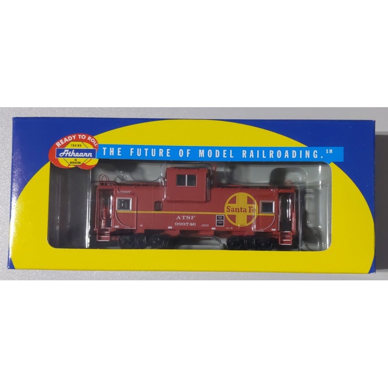 Athearn 7500 HO Scale Santa Fe ATSF Wide Vision Caboose #999746 LN/Box