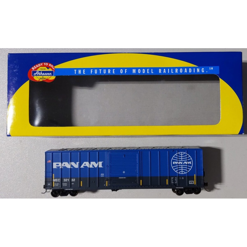 Athearn 92534 HO Scale Pan-Am Railways/MEC 50′ FMC Boxcar #32132 NIB