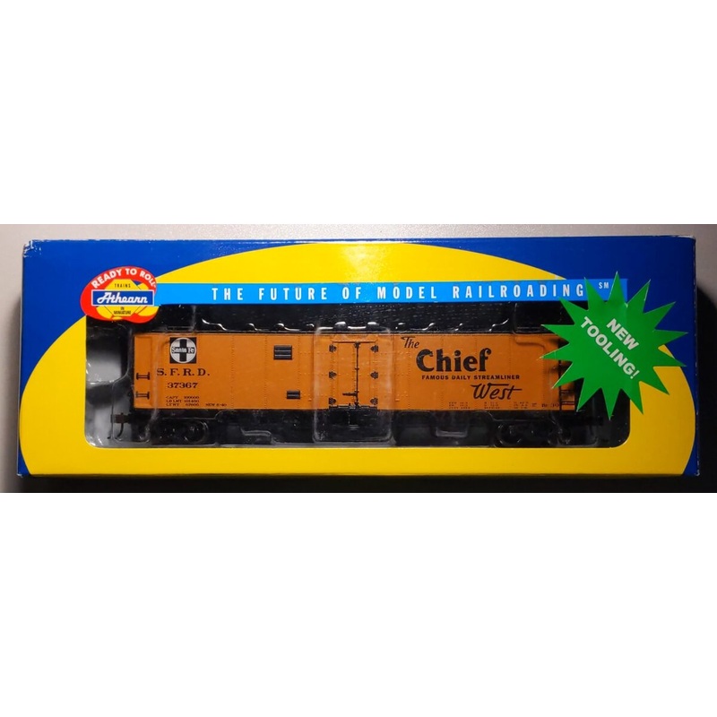 Athearn 94511 HO Scale ASTF Chief 50′ Ice Bunker Reefer #37367 LN/Box