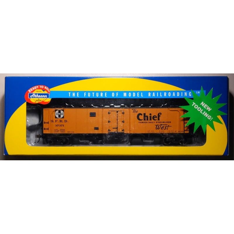 Athearn 94512 HO Scale ATSF Chief 40′ Ice Bunker Reefer #37371 LN/Box