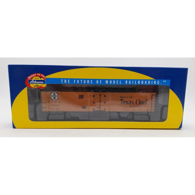 Athearn 94524 HO Scale ATSF Texas Chief 50′ Ice Bunker Reefer Car #37330 LN/Box