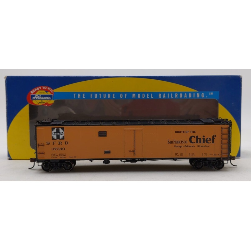 Athearn 94526 ATSF 37340 Ice Bunker Reefer EX/Box