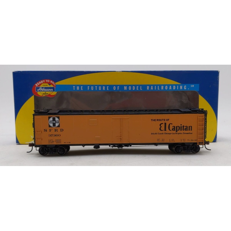 Athearn 94530 HO Scale ATSF 50′ Ice Bunker Reefer #37360 LN/Box