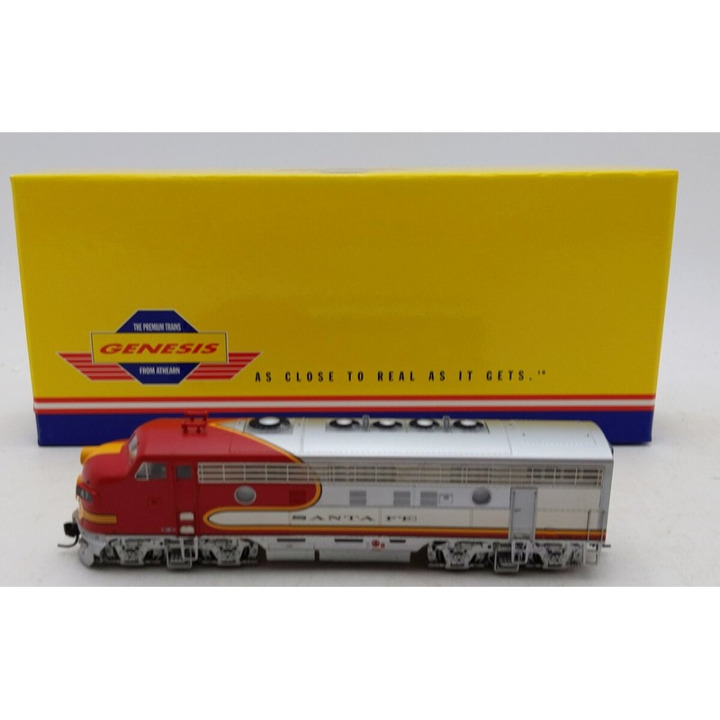 Athearn 99041A HO Scale Santa Fe F-7A Phase II Powered Diesel Locomotive #47 LN/Box
