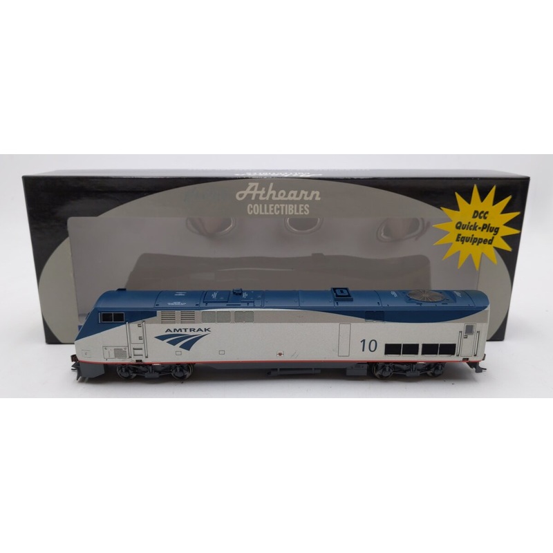 Athearn 99337 HO Scale Amtrak AMD-103 Diesel Locomotive #10 (W/ DCC) EX/Box