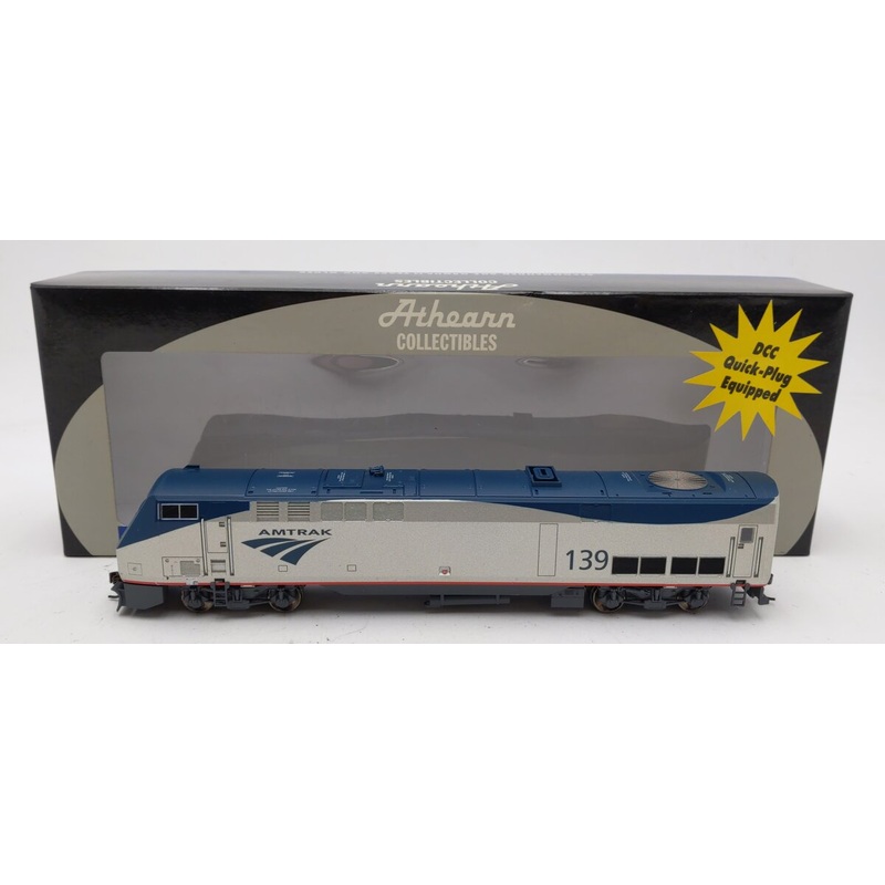 Athearn 99385 HO Scale Amtrak AMD-103 P42 Powered Diesel Locomotive #139 w/DCC EX/Box