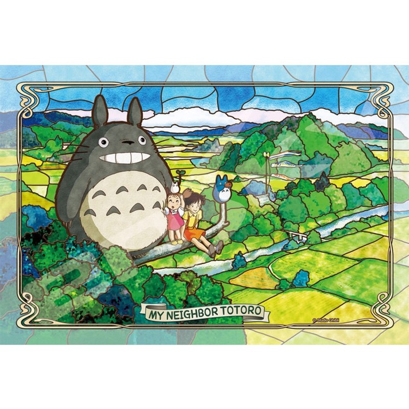 Ensky Frost Art Crystal Jigsaw Puzzle 300-AC036 My Neighbor Totoro (300 Pieces)