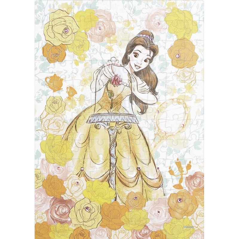 Epoch Jigsaw Puzzle Decoration 72-002 Disney Beauty and the Beast Belle (108 Pieces)