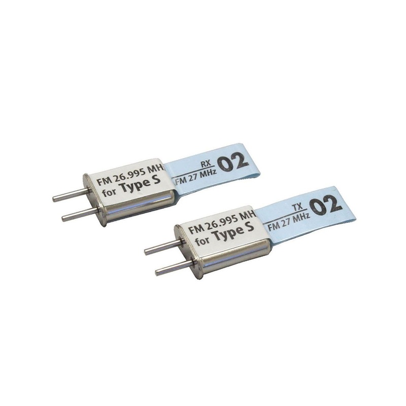 Kyosho 36210-S02 CRYSTAL SET FM27MHz-02BAND (FOR SANWA)