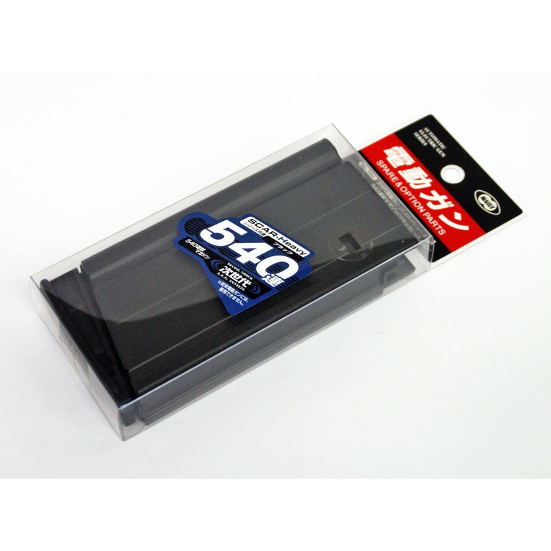 Tokyo Marui No.182 SCAR-H 540 Rnd Magazine Black (Genuine Parts) Made in Japan 178824