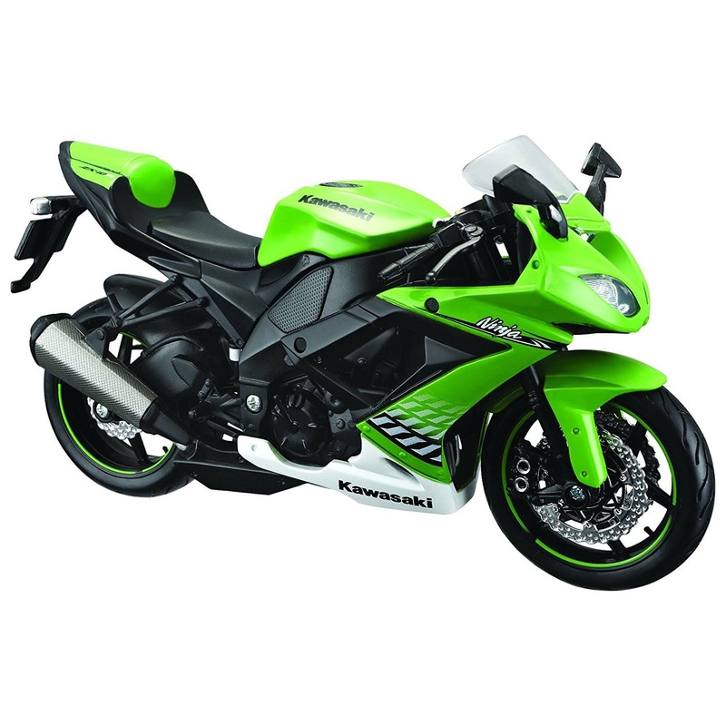 Aoshima Skynet 04521 Kawasaki Ninja ZX-10R 1/12 Scale Finished Model