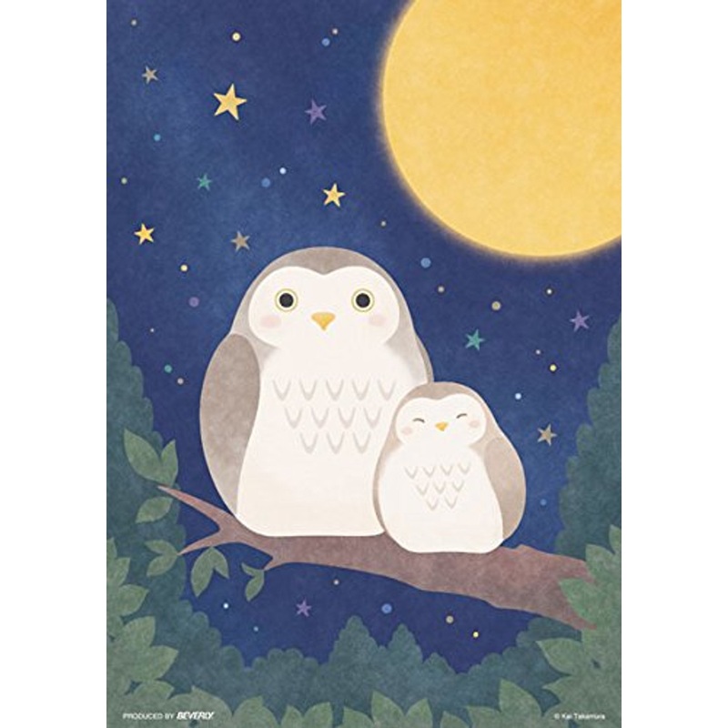 Beverly Jigsaw Puzzle 108-803 Japanese Art Owl (108 Pieces)