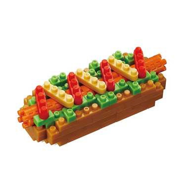Kawada NBC-218 nanoblock Hot Dog