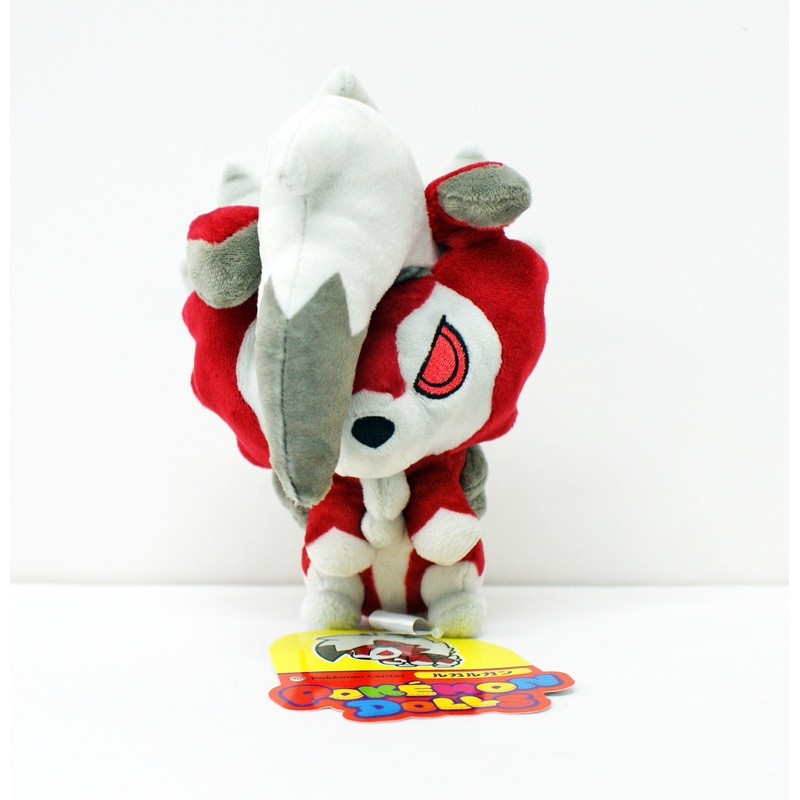 Pokemon Center Original Plush Doll Pokemon Dolls Lycanroc Midnight Form