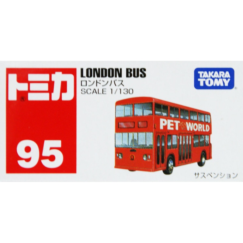 Takara Tomy Tomica 95 LONDON BUS 562597