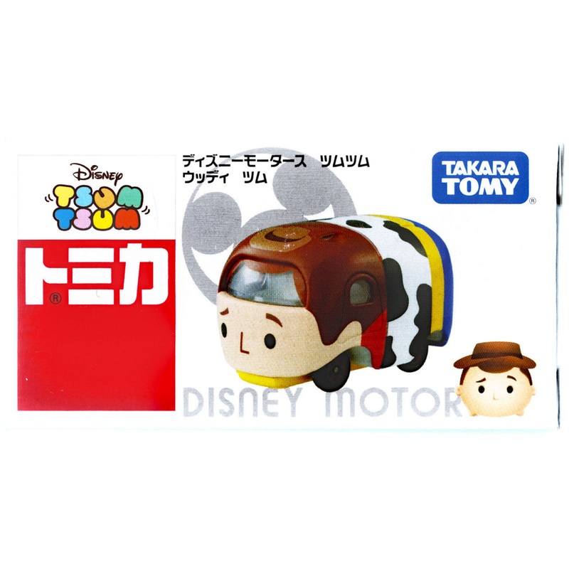 Takara Tomy Tomica Disney Tsum Tsum Toy Story Woody Pride Tsum Base (4904810851073)