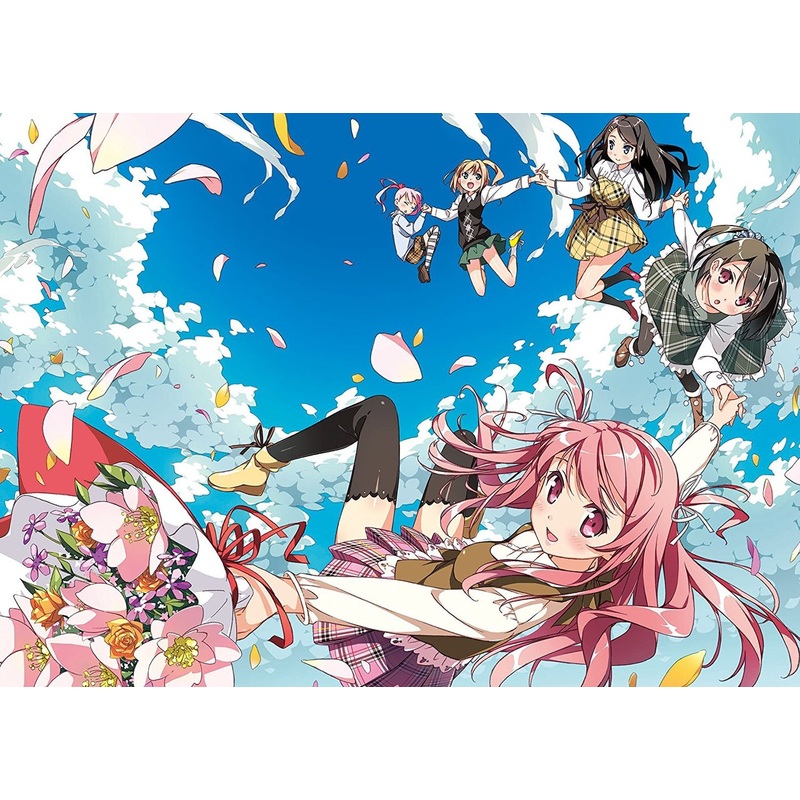 Epoch Jigsaw Puzzle 06-502 Japanese Illustrator Kantoku Christmas Rose (500 Pieces)