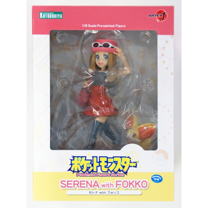 Kotobukiya PP662 ARTFX J Pokemon Serena with Fennekin 1/8 Scale Figure