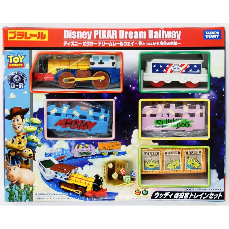 Takara Tomy Pla-Rail Plarail Disney Dream Railway Toy Story Train Set (819325)