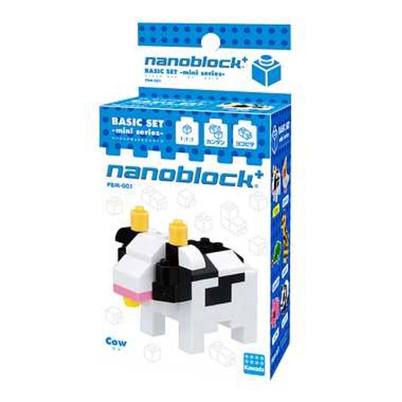 Kawada PBM-001 nanoblock plus Cow