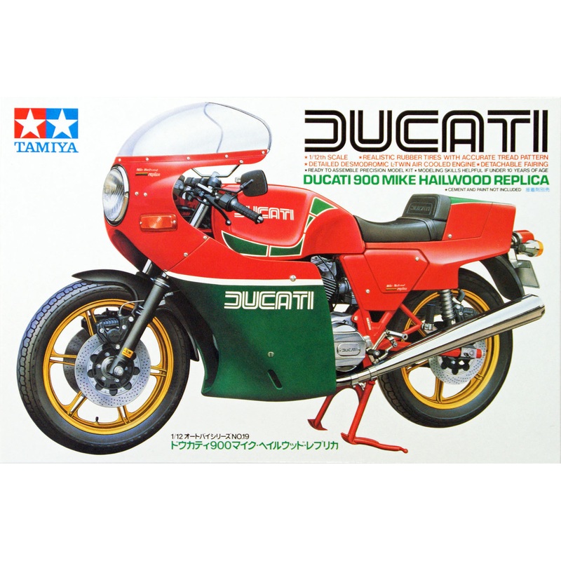 Tamiya 14019 Ducati 900 Mike Hailwood Relica 1/12 Scale Kit