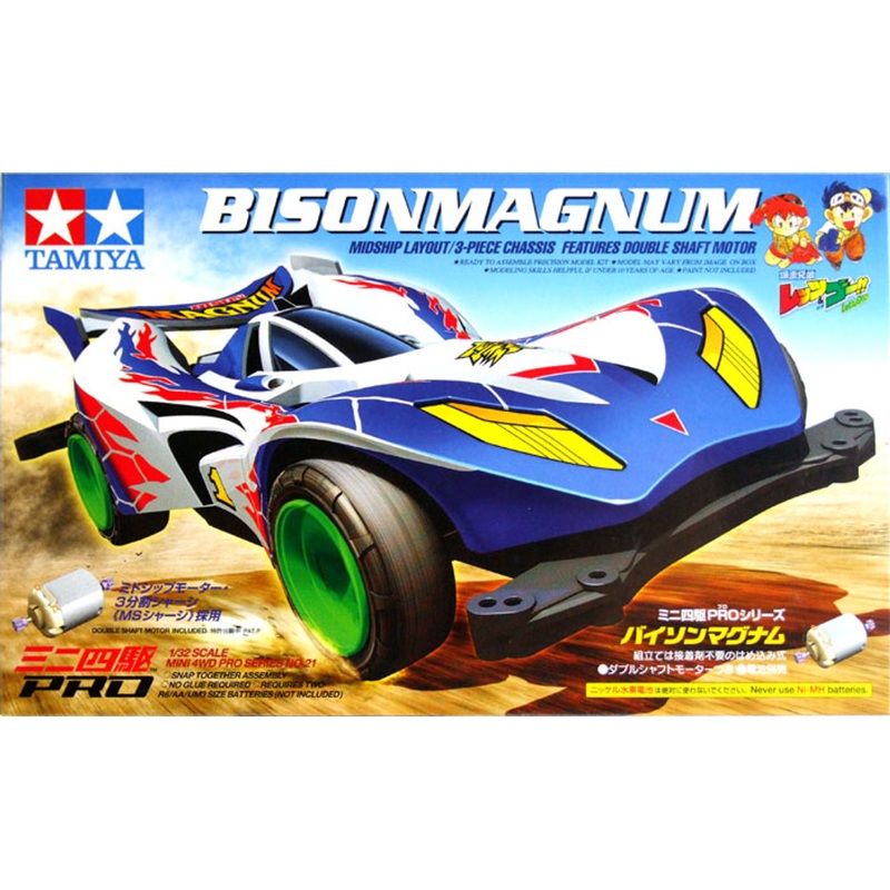Tamiya 18621 Mini 4WD Bison Magnum 1/32