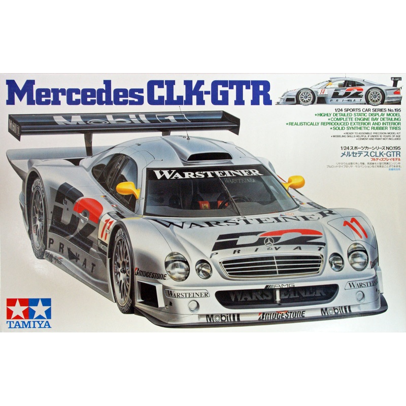 Tamiya 24195 Mercedes CLK-GTR 1/24 Scale Kit
