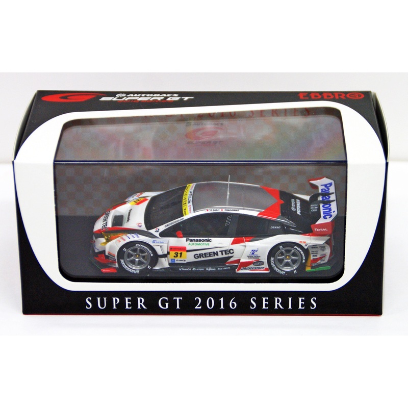 Ebbro 45411 TOYOTA PRIUS apr GT SUPER GT GT300 2016 No.31 1/43 scale