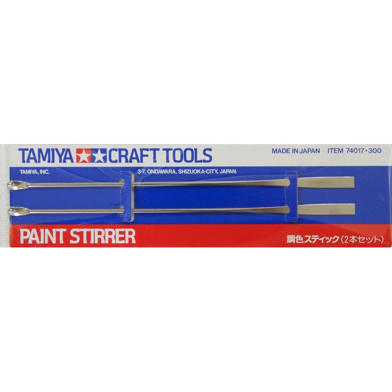 Tamiya 74017 Craft Tools – Paint Stirrer (2 pcs.)