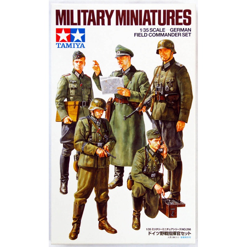 Tamiya 35298 German Field Commander Set 1/35 Scale Kit
