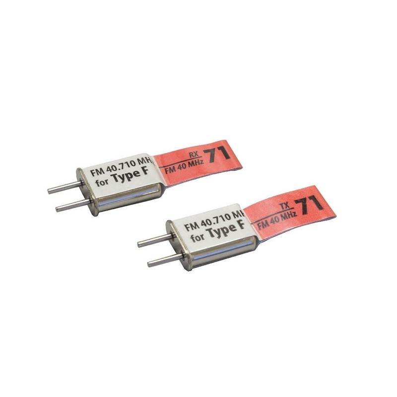 Kyosho 36210-F71 CRYSTAL SET FM40MHz-71BAND (FOR FUTABA)