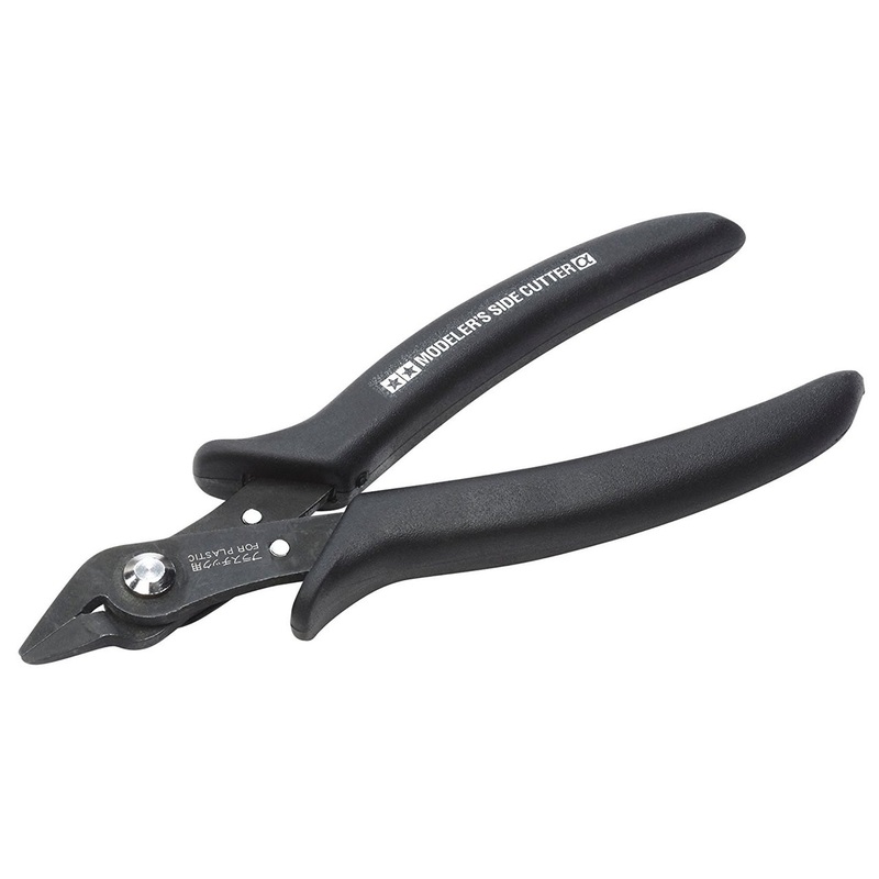 Tamiya 69908 Craft Tools Modeler’s Side Cutter (Black)