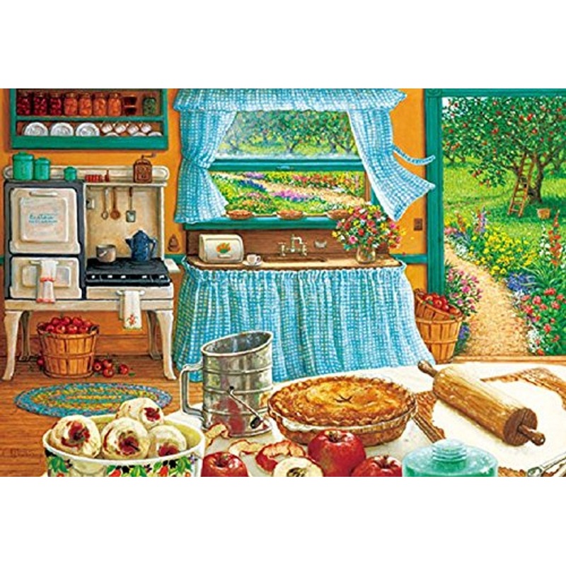 APPLEOne Jigsaw Puzzle 300-324 Janet Kruskamp Mother’s Apple Pie (300 Pieces)