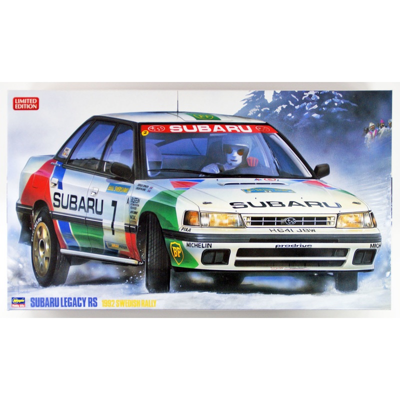 Hasegawa 20290 Subaru Legacy RS 1992 Swedish Rally 1/24 Scale Kit