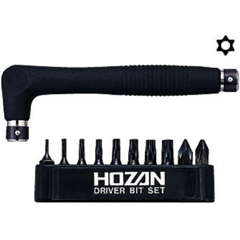 Hozan W-081 (W-81) HEX LOBULAR WRENCH SET