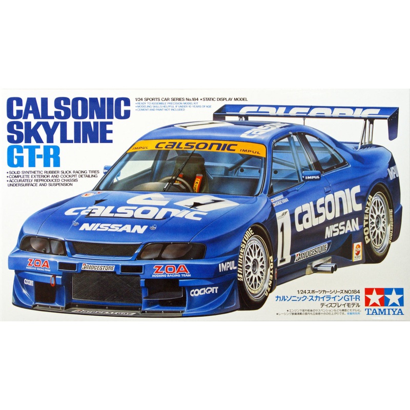 Tamiya 24184 Calsonic Skyline GT-R 1/24 Scale Kit