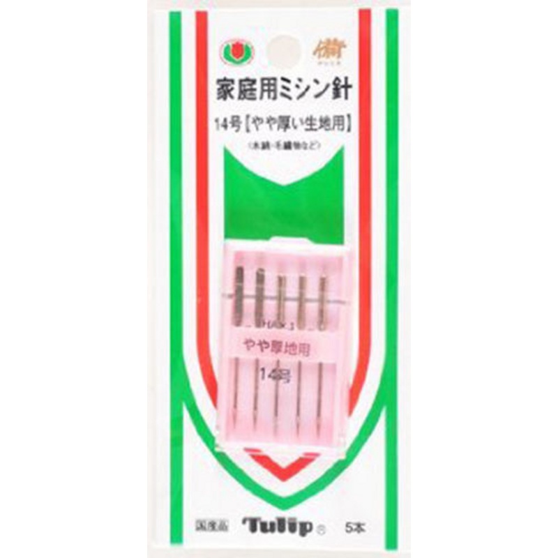 Tulip SO-003 Sewing Machine Needles No.14 (5 pcs)