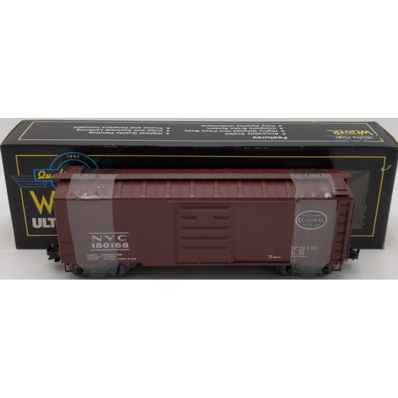 Weaver 3081 O Gauge NYC Boxcar #180168 (3-Rail) EX/Box