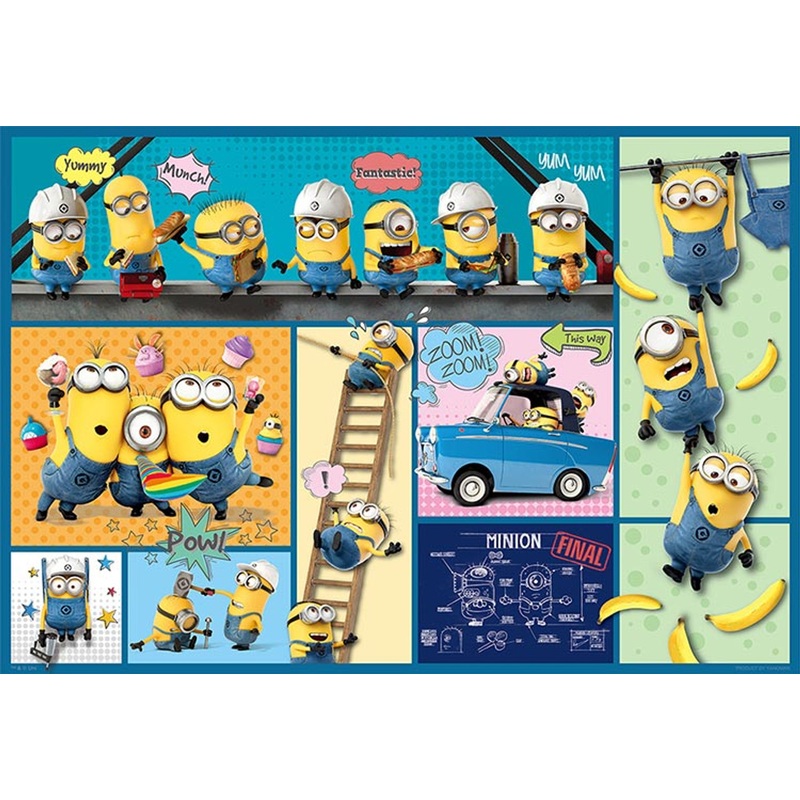 Yanoman Jigsaw Puzzle 03-853 Minions Comic Art (300 Pieces)