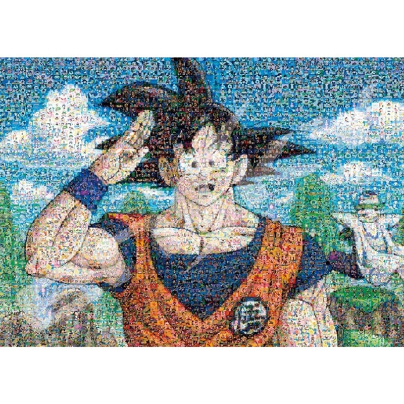 Ensky Jigsaw Puzzle 2000-110 Dragon Ball Z Mosaic Art Goku (2000 Pieces)